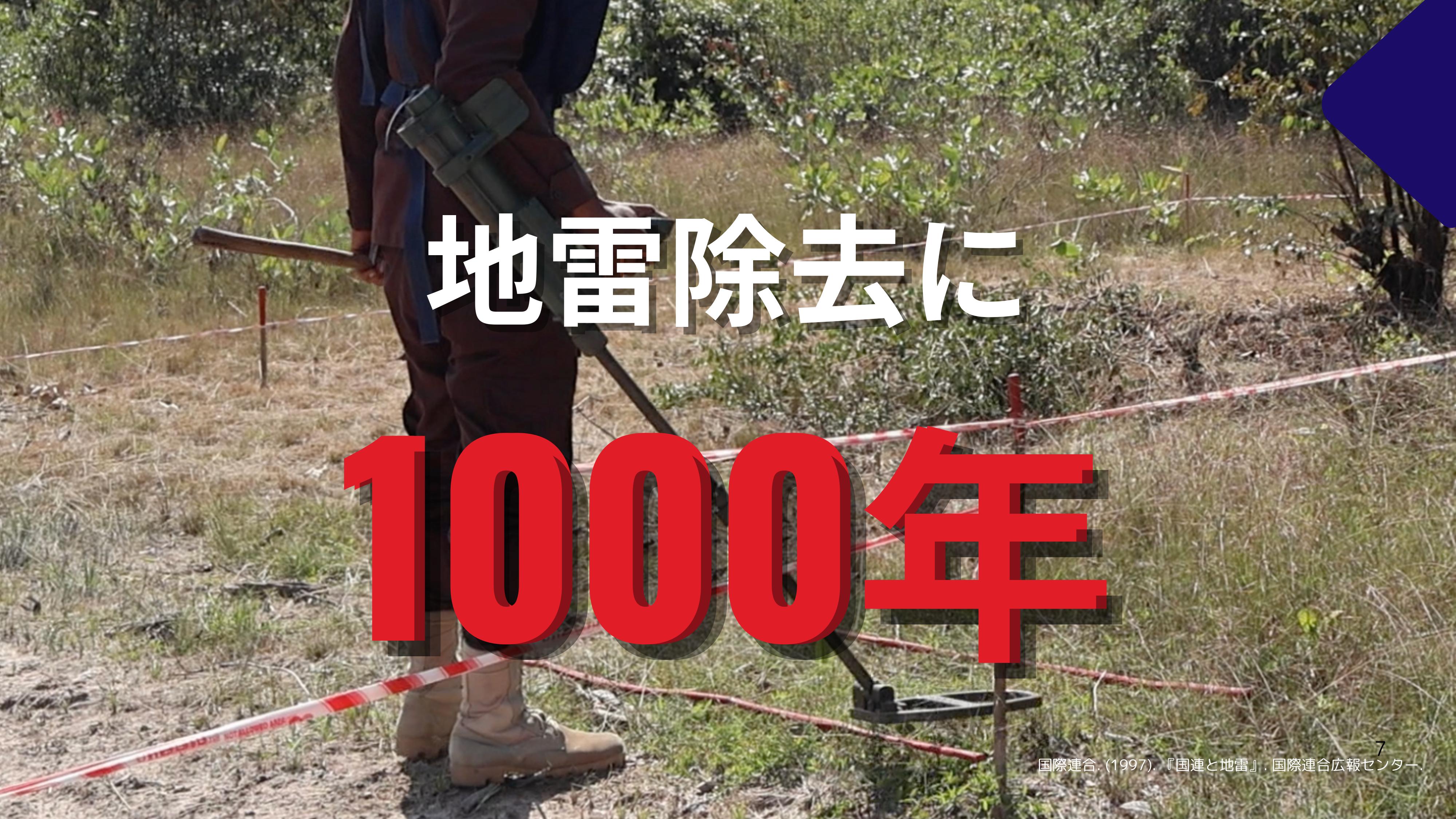 僕の足はどこ？」今なお毎年5,000人を苦しめる地雷の被害 九州大の学生