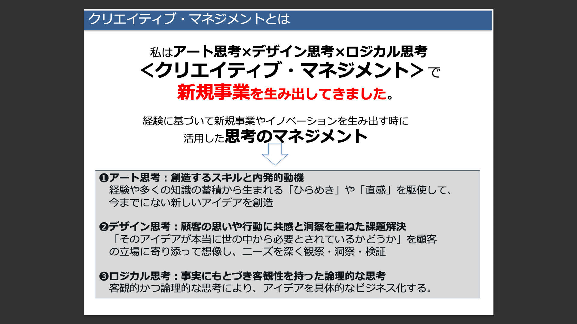 新規事業の成功に必要な「3つの思考」とは？ 200億円の損失と失敗から